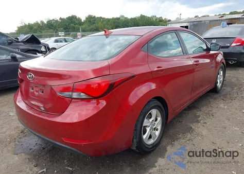 2015 Hyundai Elantra Se z USA, uszkodzony, nr VIN 5NPDH4AE1FH578681